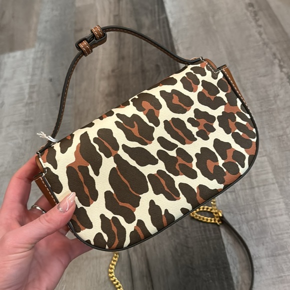 Tory Burch Leopard Crossbody NWT - Picture 6 of 12